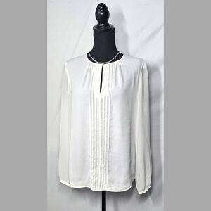 M White Sheer Blouse